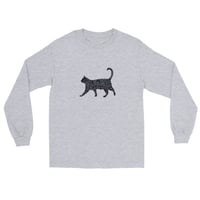 Image 18 of CAT PETTING CHART LONG SLEEVE SHIRT