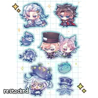 FONTAINE PEEPS - STICKERSHEETS
