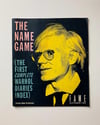 The Name Game (The First Complete Warhol Diaries Index)
