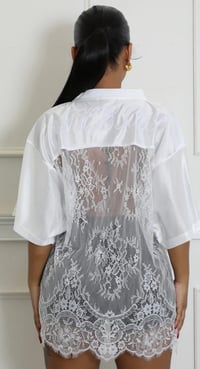 Image 2 of Oversized Lace Jersey 