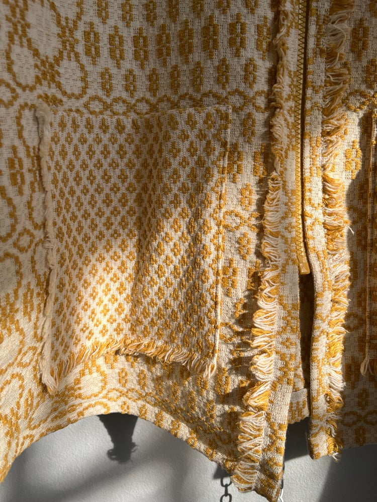 Image of Poncho jacket, gold (one size)