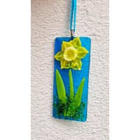 Turquoise Daffodil Hanger