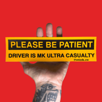 MK Ultra Bumper Sticker