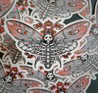 Image 2 of Hawkmoth Omen | Vinyl Sticker
