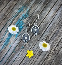 Image 1 of White buffalo earrings 