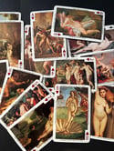 Jeu de 52 cartes vintage, rare, Les nus dans l’histoire de l’Art!
