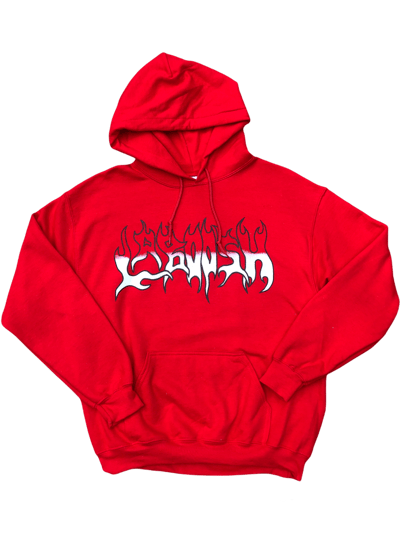 Image of Red Flare hoodie