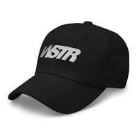 Image 3 of WSTR No Balance Dad hat (black)