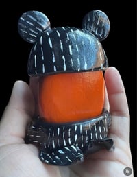 Image 2 of Vampire teddy nuggie - Handmade clay sculpture