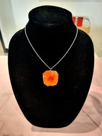 Origami Rose Necklace