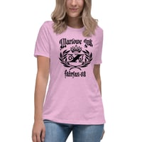 Image 19 of Marlowe Ink Logo Women's Relaxed T-Shirt