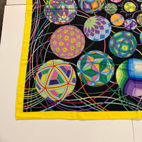 Image 15 of Hermès Cashmere Shawl "L'Art du Tamari" by Nathalie Vialars 140cm