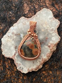 Peanut Obsidian Pendant