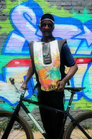 Image of Ortlieb x Messenger 841 Capsule Cycling Cap and Velocity Backpack 