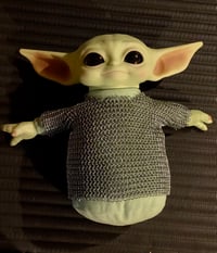 Image 1 of Grogu Baby Yoda Beskar chainmail shirt