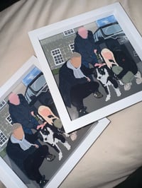 Image 1 of Family Faceless Portrait Print