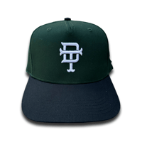 2 tone team hat green
