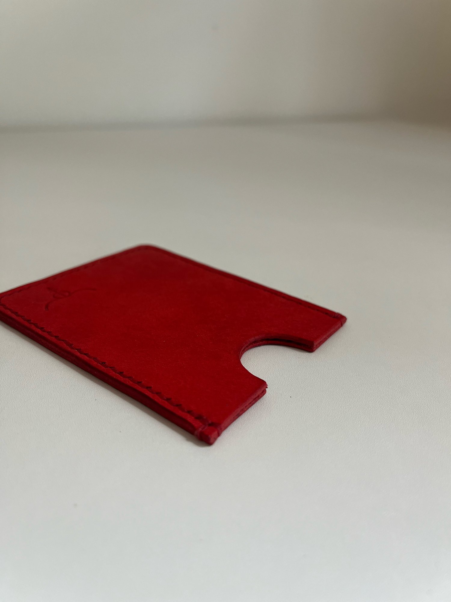Image of Red Pueblo Cardholder 
