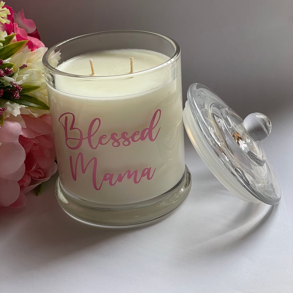 Blessed Mama Candle (Double Wicks)