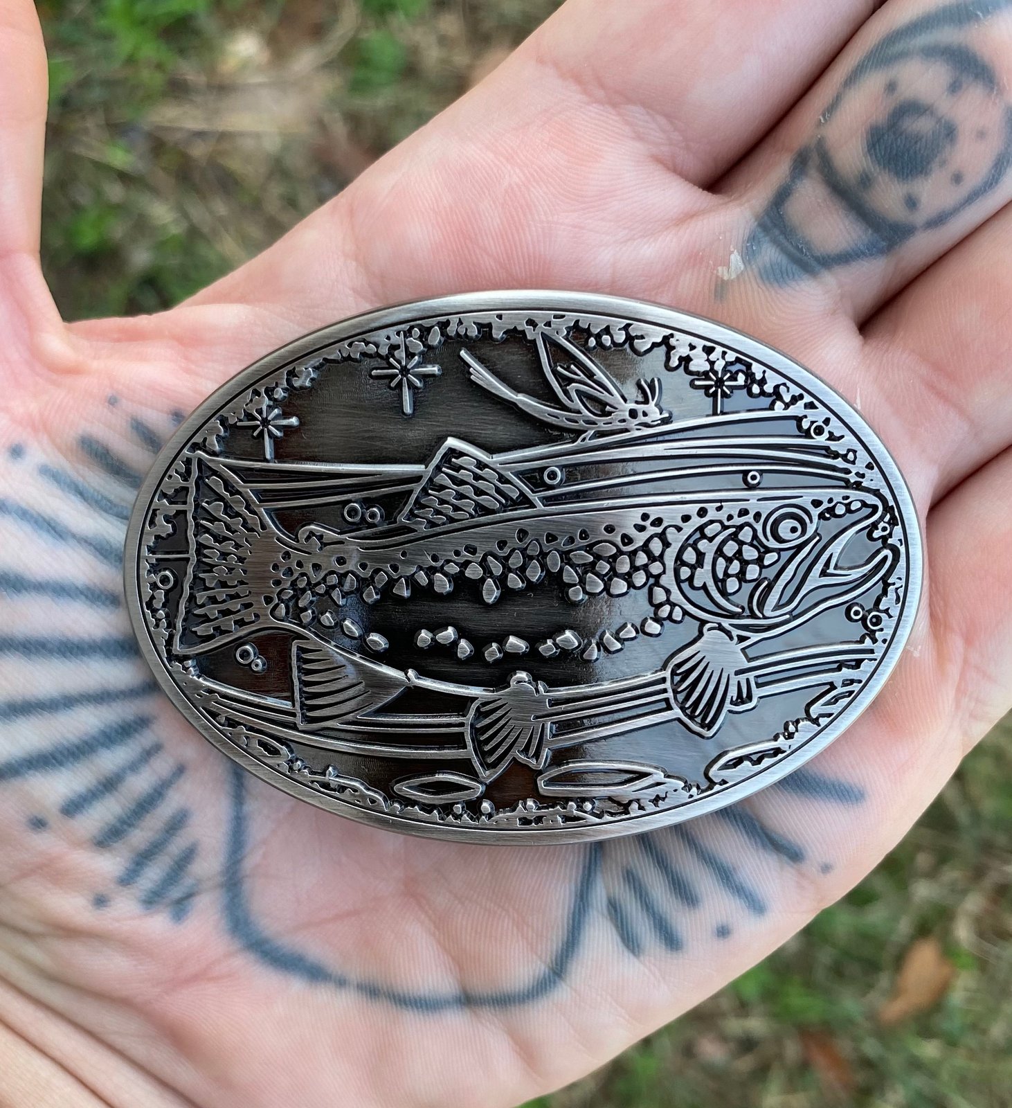 Trout belt clearance buckle