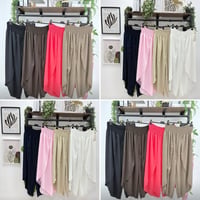 Front Split Harem Pants 