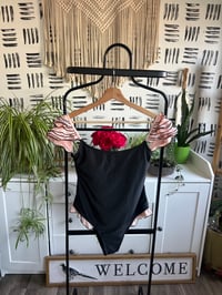 Image 1 of ruffle sleeve swimsuit 