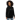 Black Embroidery Dedication Hoodie 