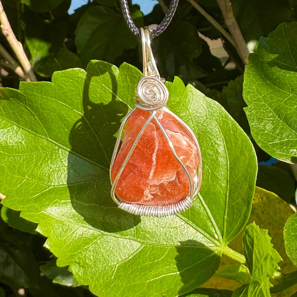 Image of sunstone pendant