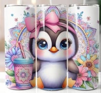 Penguin 20oz tumbler