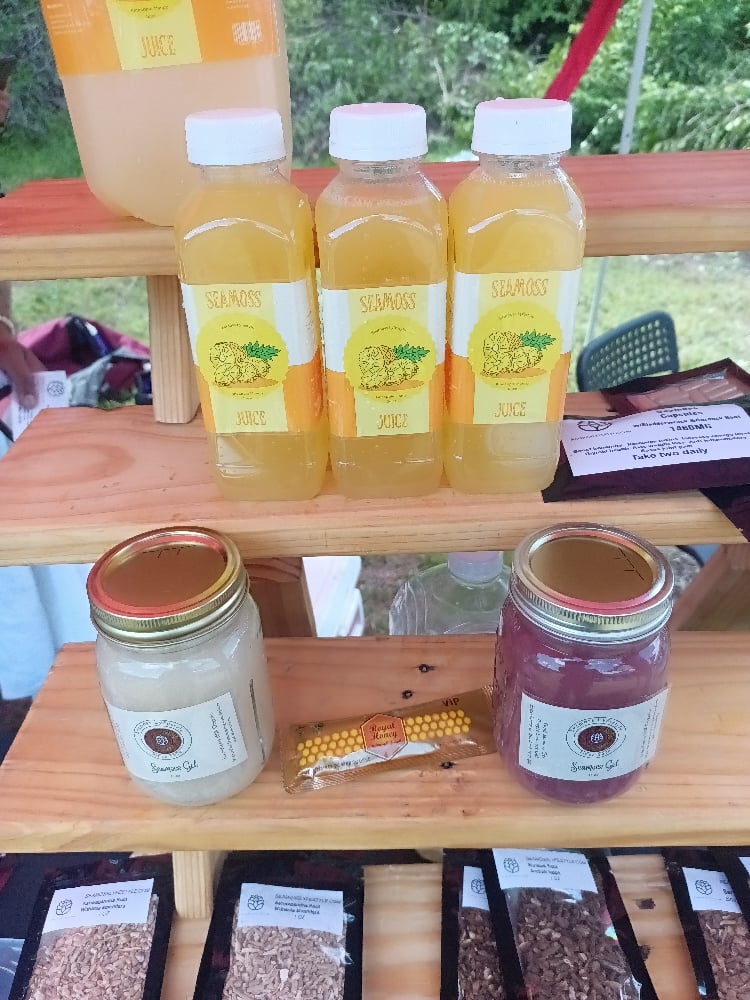 Image of Pineapple/Mango seamoss juice  6 pack
