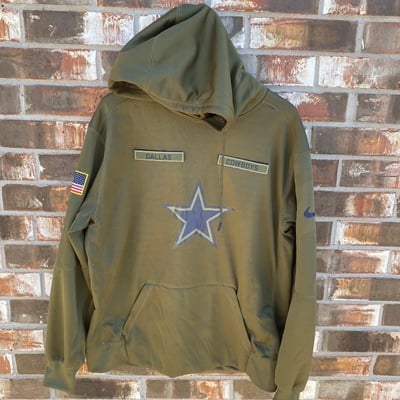 Image of Nike Dallas Cowboys 2018 NFL Salute to Service Hoodie XL