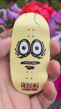 Image 1 of Heroin Eggzilla Fingerboard Deck