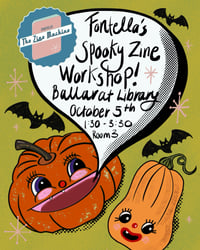 Image 1 of Fontella’s Spooky Zine Workshop 