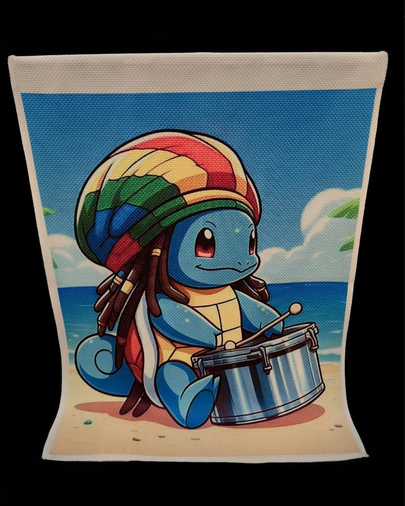 Image of Steel Drum Squirtle 