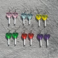 Image 1 of Mini Heart Lollipops 