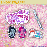 Image 2 of Original Work Single Stickers