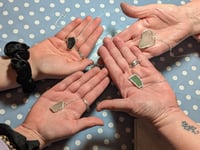 Image 1 of Sea Glass Pendant Workshop 6-5-2025