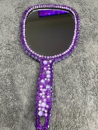 Image 1 of purple junk mirror