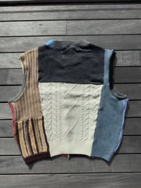 Image 3 of RECYCLED PATCHWORK VEST 6