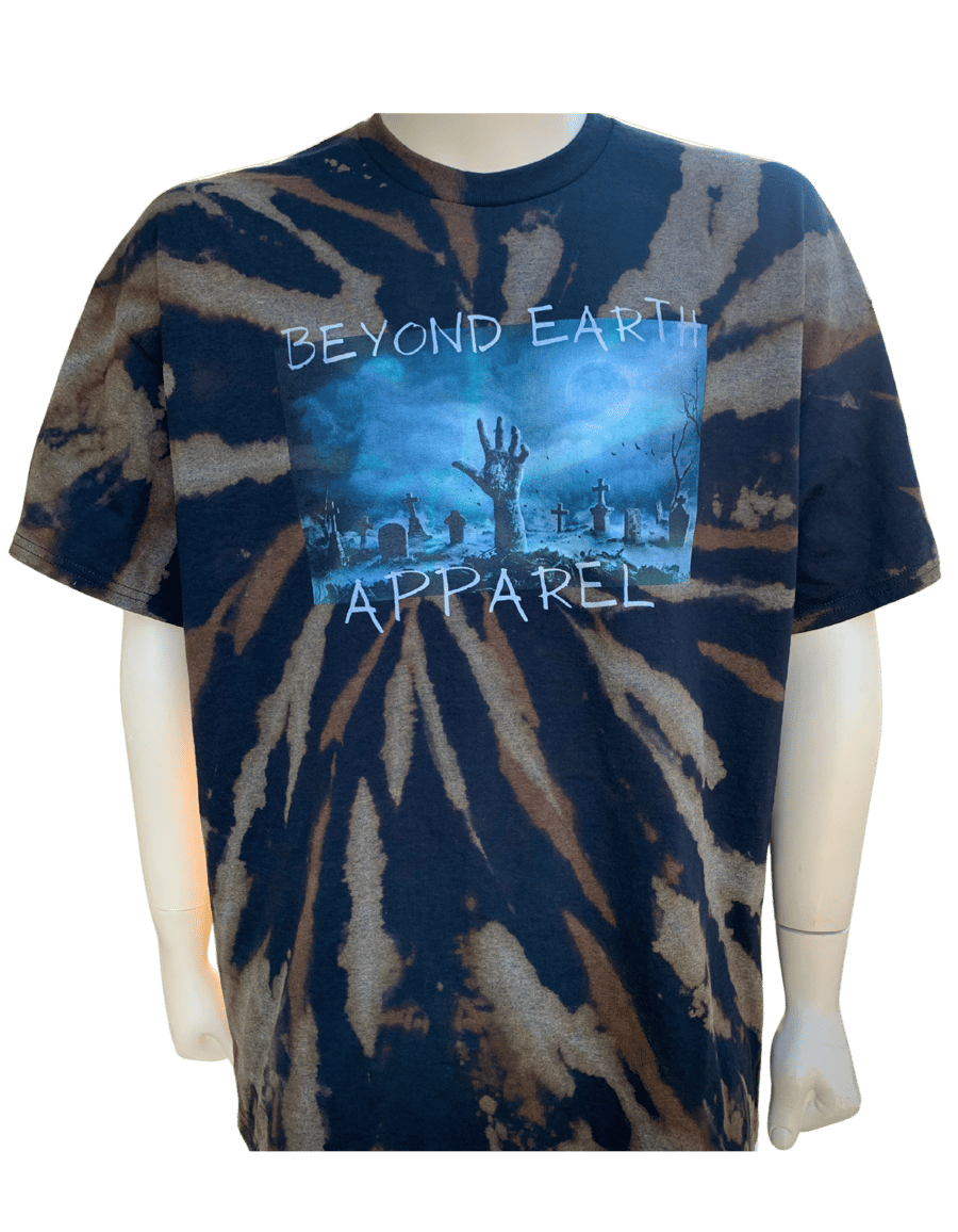 Image of Beyond the Grave Two-Tone Reverse Dye Tee 