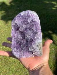 Image 17 of Large Amethyst Base Cut #2183