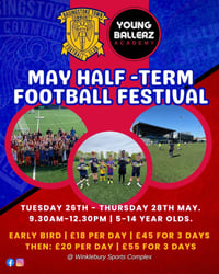 May Half Term Soccer School
