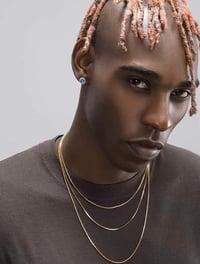 Image 3 of S925 18K Gold 9.5mm 1.4ct Moissanite Stud Earrings