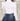 Trendy Cropped Button up Blouse White