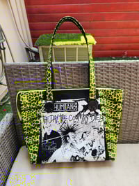Image 1 of Subhumans oversized tote with chains