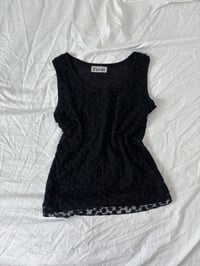 Image 1 of 00s black tank top // M 