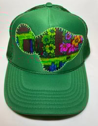 Maui fabric trucker #VM6