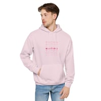 'waiting' Unisex fleece hoodie