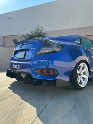 Image of 2019-2021 Honda Civic Sedan “V3” Diffuser