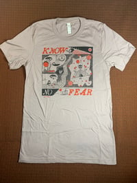 Image 1 of Know No Fear slate grey tee